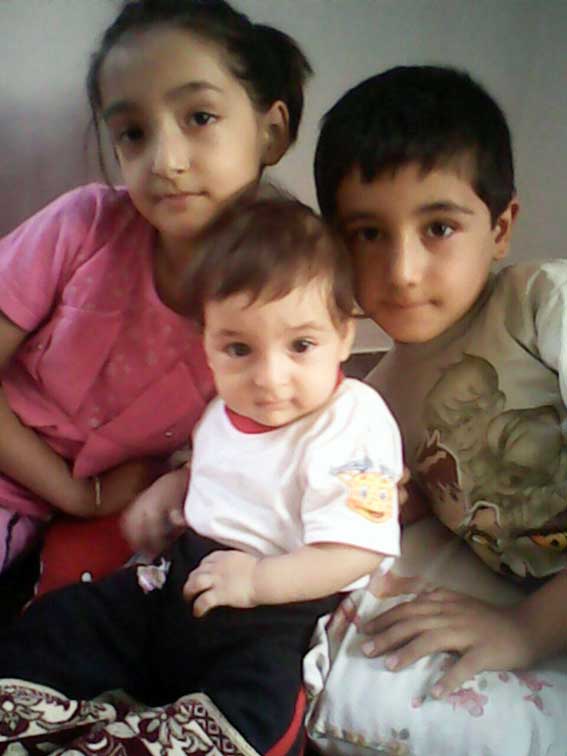 محمد نیکوفر و فاطمه خانم نیکوفر و برادرش