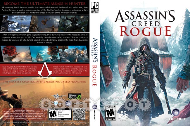 کاور بازی Assassin's Creed Rogue