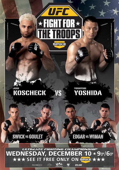 دانلود یو اف سی فایت نایت 16 | UFC Fight Night 16 : Fight for the Troops