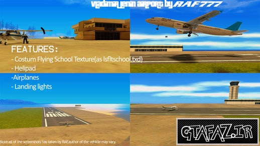 فرودگاه لادیمیر لنین برای GTA 5