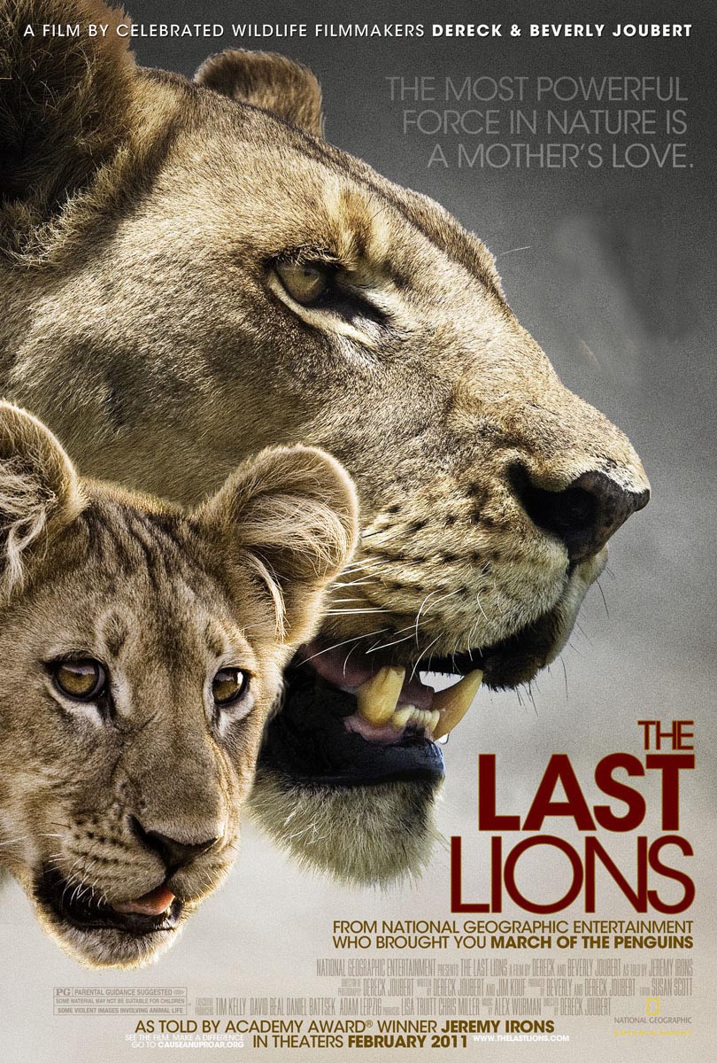 دانلود دوبله فارسی مستند The Last Lions 2011