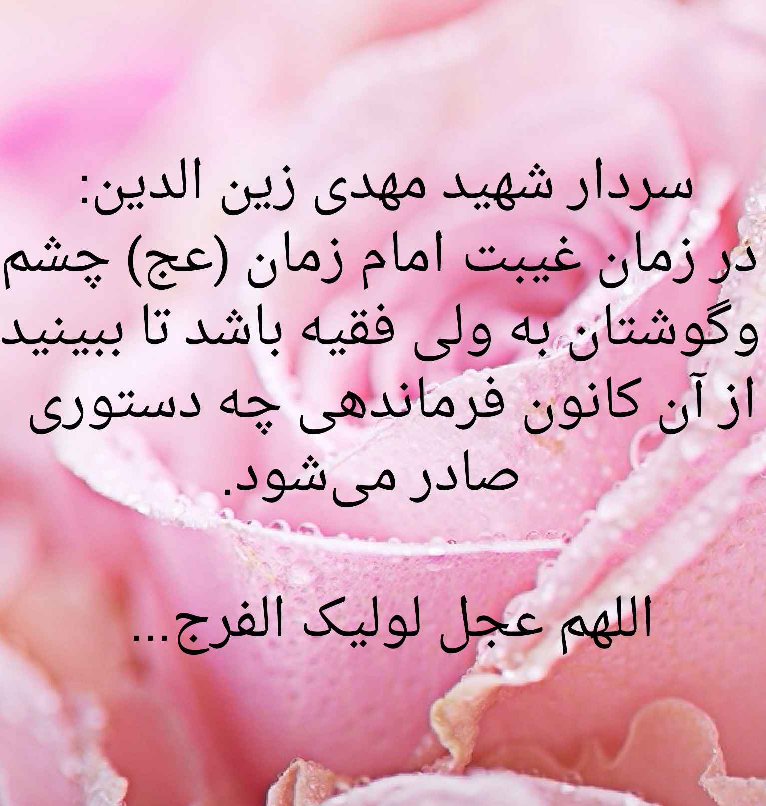 کلام شهدا در تصویر - وظیفه ما در زمان غیبت؟!