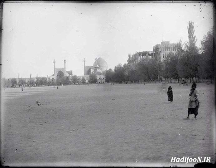 عکس میدان نقش جهان در دوره قاجار