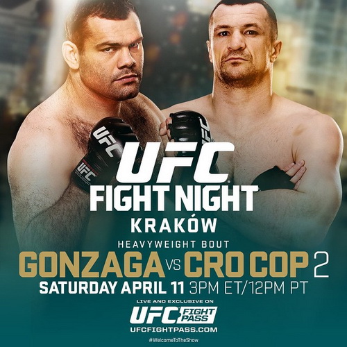 دانلود یو اف سی فایت نایت 64 | UFC Fight Night 64 : Gonzaga vs. Cro Cop 2