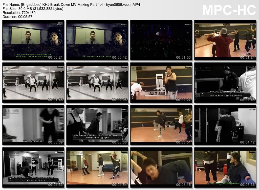 Engsubbed - KHJ Break Down Limited Edition Album MV Making