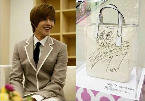 Hyun Joong Designed Coach Tote Bag