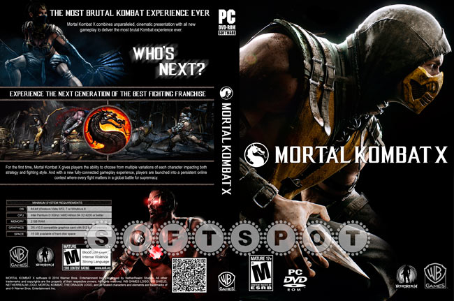 کاور بازی Mortal Kombat X