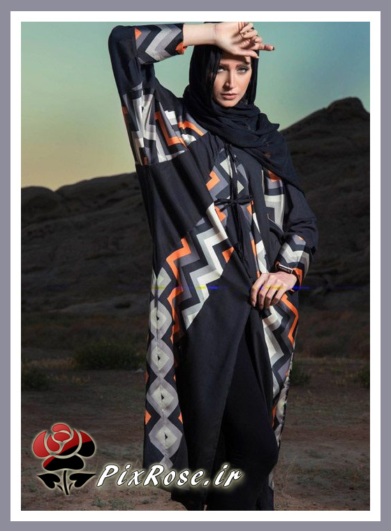 مانتو دو تکه 