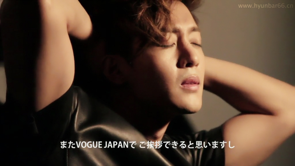 Kim Hyun Joong - Vogue Japan Screen Caps