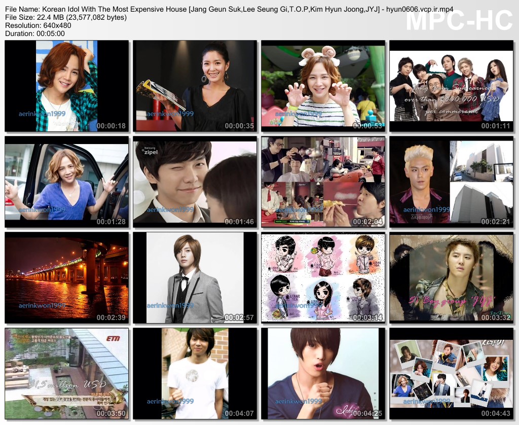 Korean Idol With The Most Expensive House - Jang Geun Suk,Lee Seung Gi,T.O.P,Kim Hyun Joong,JYJ
