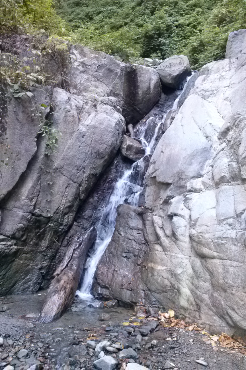 آبشاری در جنگل نوکنده