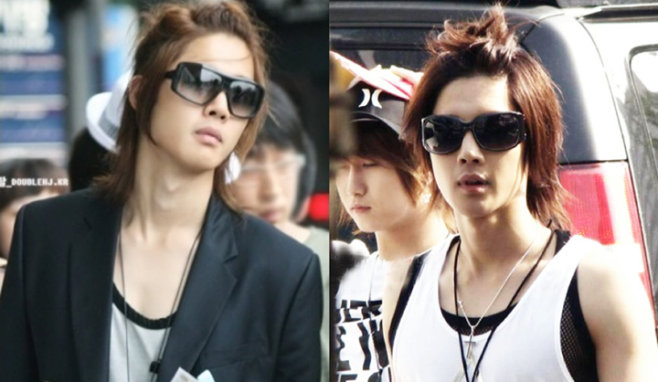 Long Hair Style of Hyun Joong