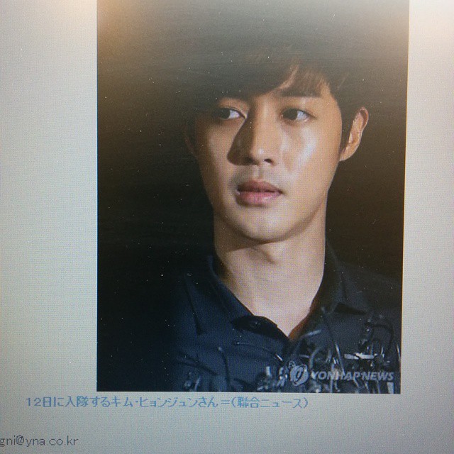 Update Instagram Director DSP Japan 15.05.05 - 5.12 Enlistment. Take Care For Yourself