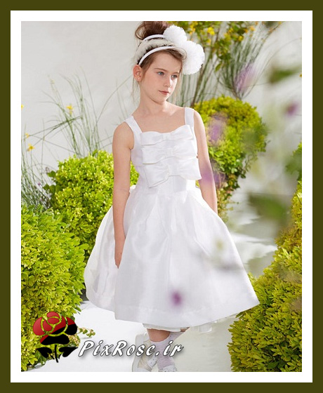 مدل لباس عروس بچه گانه بسیارشیک 