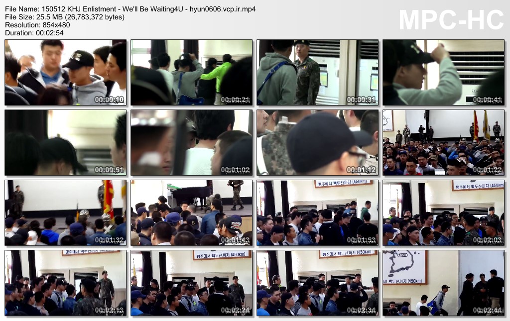 [HollisHyun Fancam] Kim Hyun Joong Enlistment [15.05.12]