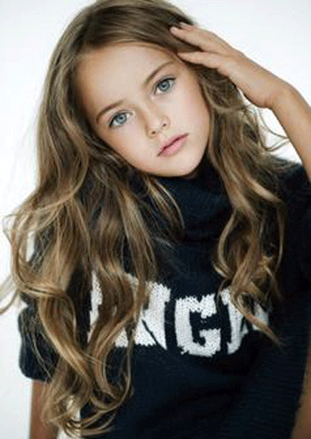 دختر 8 ساله، نهمین سوپر مدل دنیا