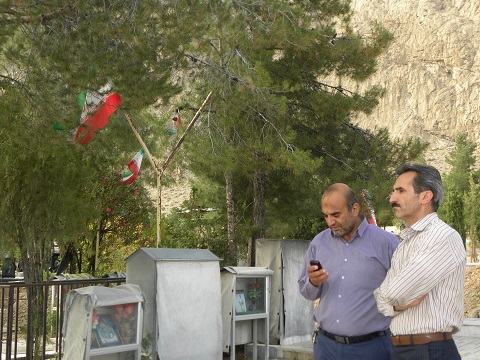 حضوررئیس بنیاد شهید و امورایثارگران..