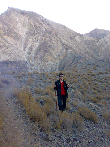 عكس شهيد محمد علي دولت آبادي دركوهنوردي