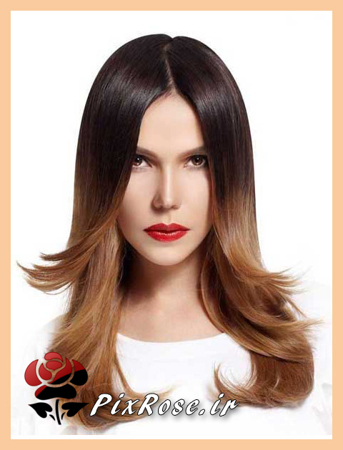 مدل برای موهای صاف