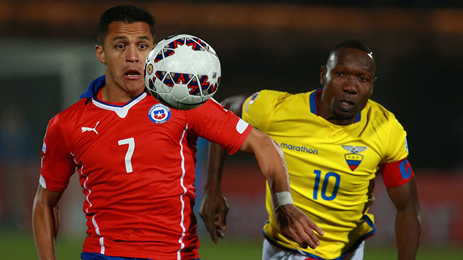 شیلی 2-0 اکوادور؛ میزبان اولین دیدار کوپا را با پیروزی آغاز کرد