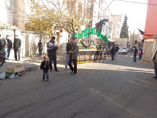 عكس هاي هيئت زوارالحسين در اربعين حسيني،شهيد محمد علي دو لت آبادي