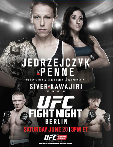 ))> پیش نمایش UFC Fight Night 69: Jędrzejczyk vs. Penne <((