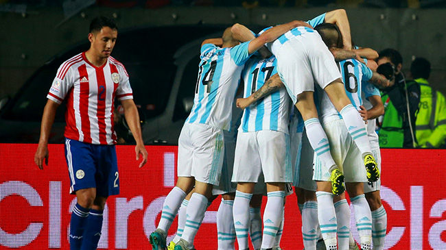 آرژانتین 6-1 پاراگوئه؛ آلبی سلسته با درخشش دی ماریا و مسی به فینال رسید