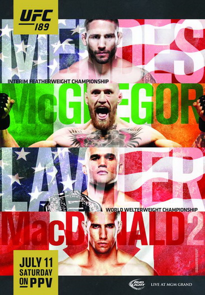 دانلود یو اف سی 189 | UFC 189: Mendes vs. McGregor