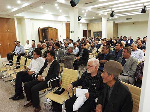 مراسم یادبود مرحوم محمد قلی نادری دره‌شوری - تهران، شرکت جهانپارس