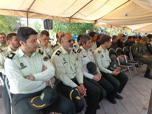 عکس های گرامیداشت سومین سالگرد شهادت استواردوّم محمّد علی دولت آبادی،باحضوراقشارمختلف مردم،پرسنل محترم نیروی انتظامی وخانواده محترم شهید