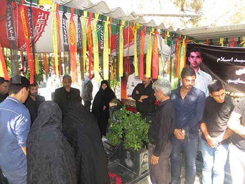 گرامیداشت سومین سالگرد شهادت استواردوم محمد علی دولت آبادی با حضور روساء وپرسنل محترم نیروی انتظامی
