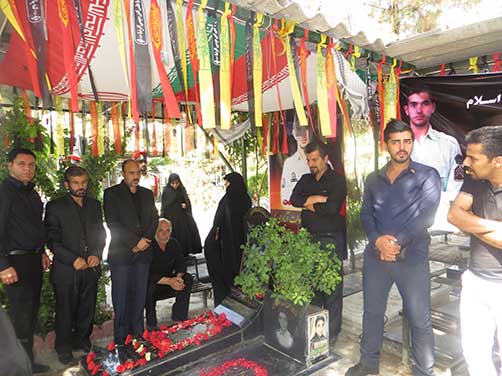 گرامیداشت سومین سالگرد شهادت استواردوم محمد علی دولت آبادی با حضور روساء وپرسنل محترم نیروی انتظامی