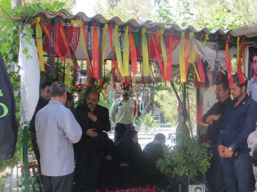 گرامیداشت سومین سالگرد شهادت استواردوم محمد علی دولت آبادی با حضور روساء وپرسنل محترم نیروی انتظامی وخانواده شهید دولت آبادی