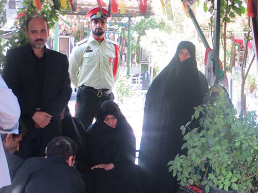 گرامیداشت سومین سالگرد شهادت استواردوم محمد علی دولت آبادی با حضور روساء وپرسنل محترم نیروی انتظامی