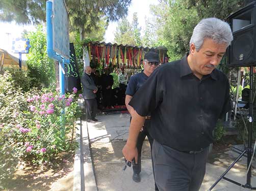 گرامیداشت سومین سالگرد شهادت استواردوم محمد علی دولت آبادی با حضور روساء وپرسنل محترم نیروی انتظامی واقشارمختلف مردم وخانواده شهید دولت آبادی