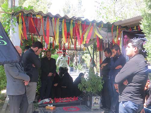 گرامیداشت سومین سالگرد شهادت استواردوم محمد علی دولت آبادی با حضور روساء وپرسنل محترم نیروی انتظامی