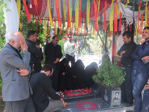 گرامیداشت سومین سالگرد شهادت استواردوم محمد علی دولت آبادی با حضور روساء وپرسنل محترم نیروی انتظامی