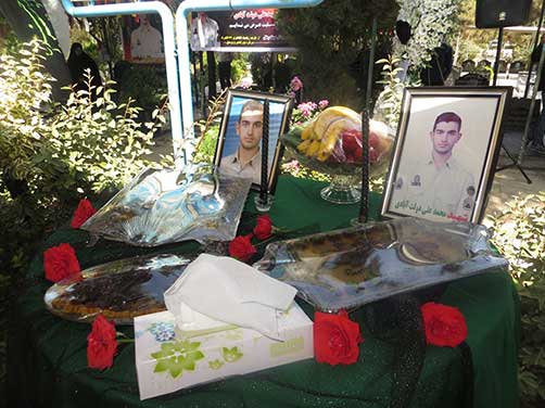 گرامیداشت سومین سالگرد شهادت استواردوم محمد علی دولت آبادی با حضور روساء وپرسنل محترم نیروی انتظامی