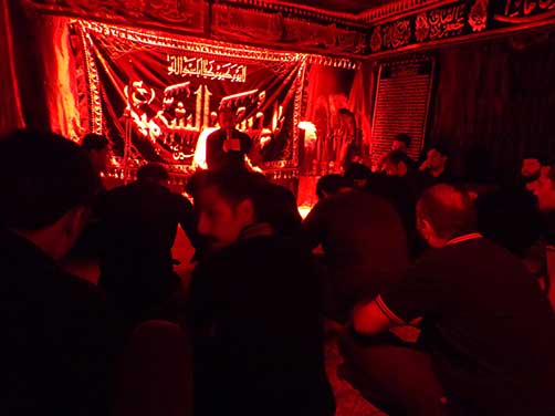 ذاکرین اهل بیت(ع)مهدی رحمان زاده ومحمد حسین آخوندی در مراسم گرامیداشت شهید محمد علی دولت آبادی