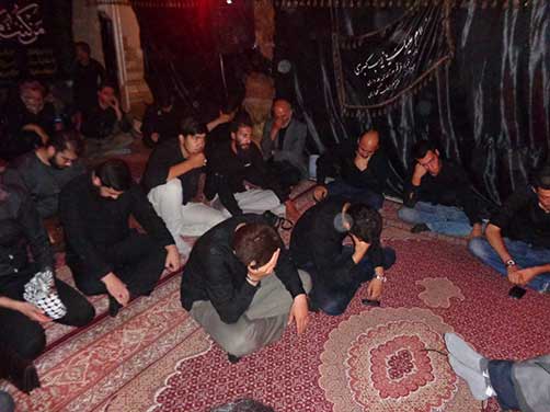 سخنرانی حجت الاسلام والمسلمین رضاپور در مراسم گرامیداشت شهید محمد علی دولت آبادی هیئت زوارالحسین(ع)