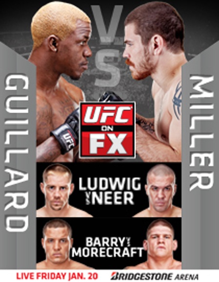 دانلود یو اف سی در اف ایکس 1 | UFC on FX 1 : Guillard vs. Miller