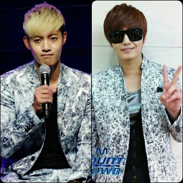 Kim Hyun Joong and Heo Young Saeng