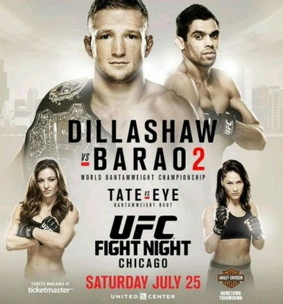 ))> پیش نمایش UFC on Fox 16: Dillashaw vs. Barão 2 <((