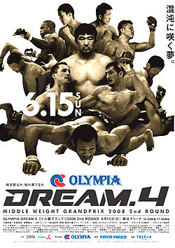 دانلود مسابقات: DREAM.4 Middle Weight Grandprix 2008 2nd Round