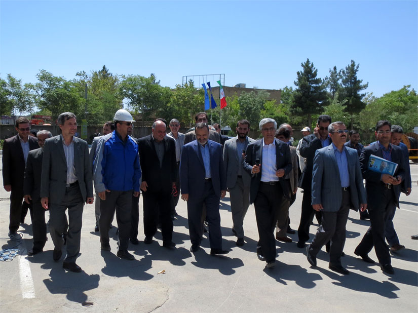 رضا نیک پیام، ایمنی برق،بازدید استاندار ،Reza Nikpayam