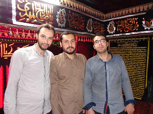 مراسم معنوی هیئت فاطمیون درحسینه شهید محمد علی دولت آبادی