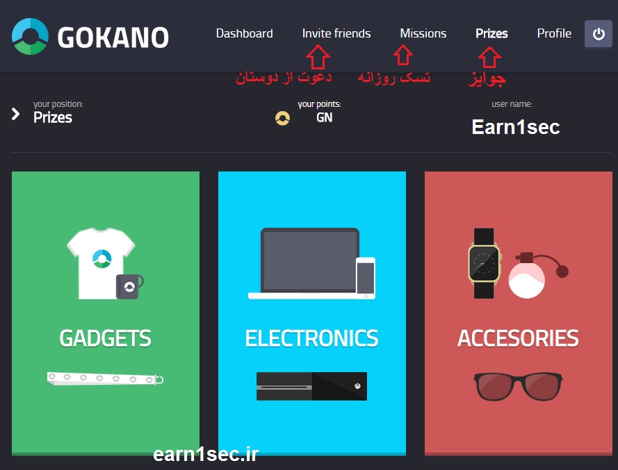 سایت جدید gokano