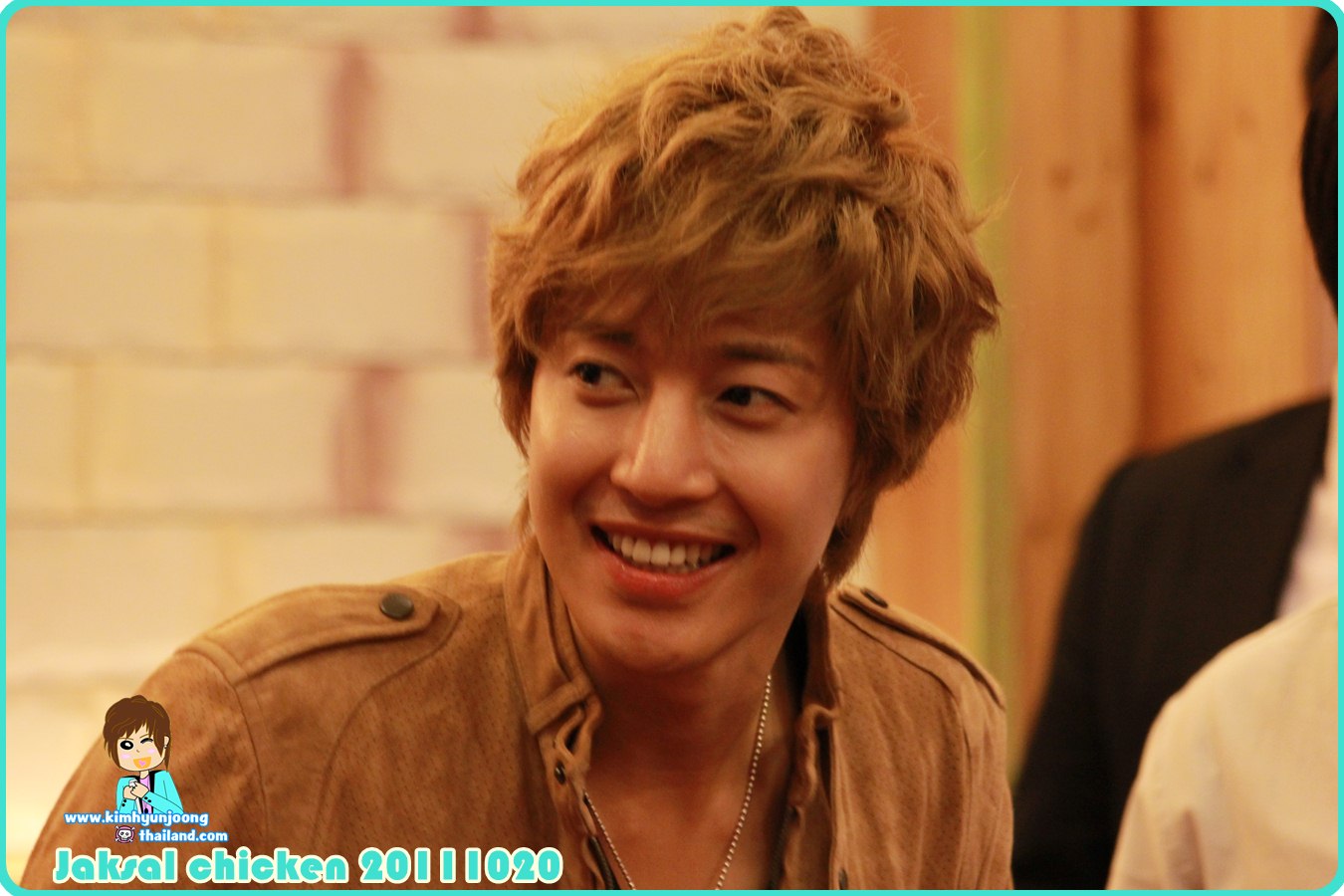 [Fancam+Photos] Hyun Joong @ the Opening of Jaksal Ilsan Branch [2011.10.20]