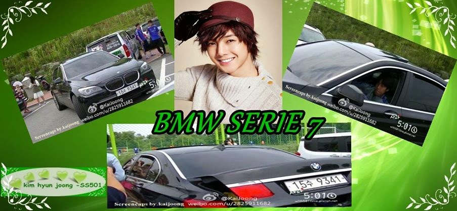 Photo - Kim Hyun Joong Car - BMW Series 7