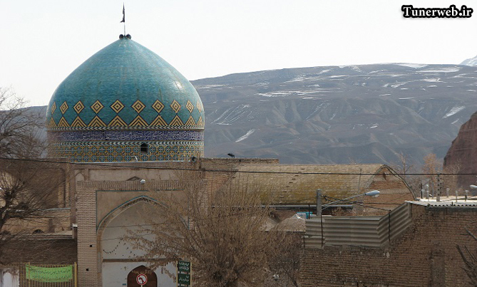 تصویری از مسجد کبود گنبد شهرستان کلات نادر